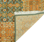 Wali Conny Green/Orange Rug, 8'0" x 10'2"