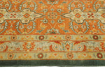 Wali Conny Green/Orange Rug, 8'0" x 10'2"