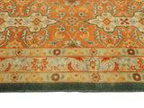 Wali Conny Green/Orange Rug, 8'0" x 10'2"