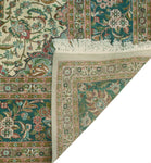 Wali Darcia Grey/Green Rug, 9'0" x 12'4"