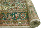 Wali Darcia Grey/Green Rug, 9'0" x 12'4"