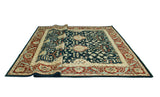 Peshawar Dubraska Navy/Red-Rust Rug, 8'10" x 11'10"