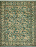 Wali Cidem Black/Green Rug, 9'0" x 12'0"