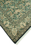 Wali Cidem Black/Green Rug, 9'0" x 12'0"