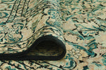 Wali Cidem Black/Green Rug, 9'0" x 12'0"