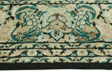 Wali Cidem Black/Green Rug, 9'0" x 12'0"