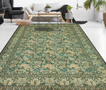 Wali Cidem Black/Green Rug, 9'0" x 12'0"