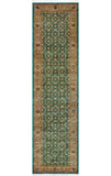 Wali Elfi Green/Rose Runner, 2'7" x 9'11"