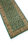 Wali Elfi Green/Rose Runner, 2'7" x 9'11"