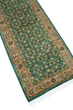 Wali Elfi Green/Rose Runner, 2'7" x 9'11"