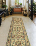 Wali Elinor Ivory/Rose Runner, 2'6" x 11'9"