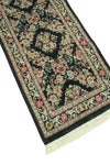 Wali Eloy Black/Ivory Runner, 2'4" x 7'10"