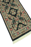 Wali Eloy Black/Ivory Runner, 2'4" x 7'10"