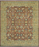 Versailles Efia Burgundy/Lt. Green Rug, 9'1" x 11'8"