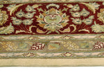 Wali Darryl Lt. Gold/Burgundy Rug, 9'0" x 12'5"