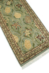 Wali Eliza Lt. Green/Grey Runner, 2'8" x 10'0"