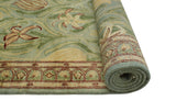 Wali Eliza Lt. Green/Grey Runner, 2'8" x 10'0"