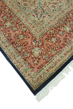 Heirloom Ravi Navy/Red Rug, 8'11" x 12'0"