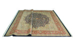 Heirloom Ravi Navy/Red Rug, 8'11" x 12'0"