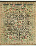 Wali Dantina Black/Lt. Brown Rug, 7'10" x 10'4"