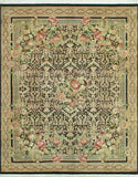 Wali Dantina Black/Lt. Brown Rug, 7'10" x 10'4"