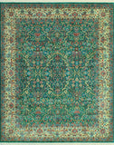 Wali Dagobert Green/Ivory Rug, 8'1" x 10'0"