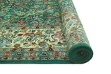 Wali Dagobert Green/Ivory Rug, 8'1" x 10'0"