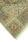 Wali deren Grey/Lt. Brown Rug, 9'1" x 12'3"