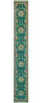 Wali Emilee Turquoise/Navy Runner, 2'7" x 10'1"