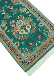 Wali Emilee Turquoise/Navy Runner, 2'7" x 10'1"