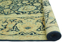 Wali Dena Navy/Gold Rug, 8'11" x 12'4"