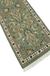 Wali Emil Lt. Green/Ivory Runner, 2'8" x 13'11"