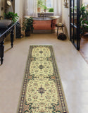 Wali Hjalmar Ivory/Black Runner, 2'7" x 24'7"