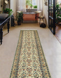 Wali Emory Ivory/Beige Runner, 2'5" x 11'9"