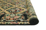 Wali Ehteram Black/Gold Rug, 9'2" x 11'10"