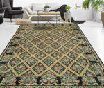 Wali Ehteram Black/Gold Rug, 9'2" x 11'10"