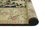 Wali Edmund Black/Beige Rug, 9'3" x 10'10"