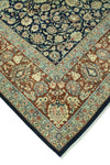 Wali Dorsey Navy/Brown Rug, 9'9" x 13'1"