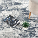 Cozy Andrew Blue/Gray Rug