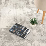Cozy Blair Silver/Ivory Rug