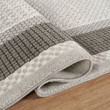 Cozy Whitney Gray/Ivory Rug