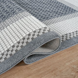 Cozy Whitney Blue/Ivory Rug