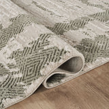 Cozy Alison Green/Beige Rug
