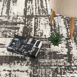 Cozy Caldwell Charcoal/Ivory Rug