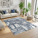 Cozy Caldwell Blue/Ivory Rug