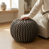 Miya knitted Pouf