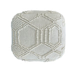 Ivy Floor Wool Pouf
