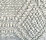 Ivy Floor Wool Pouf