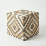 Zig Zag Hide Ottoman