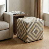 Zig Zag Hide Ottoman